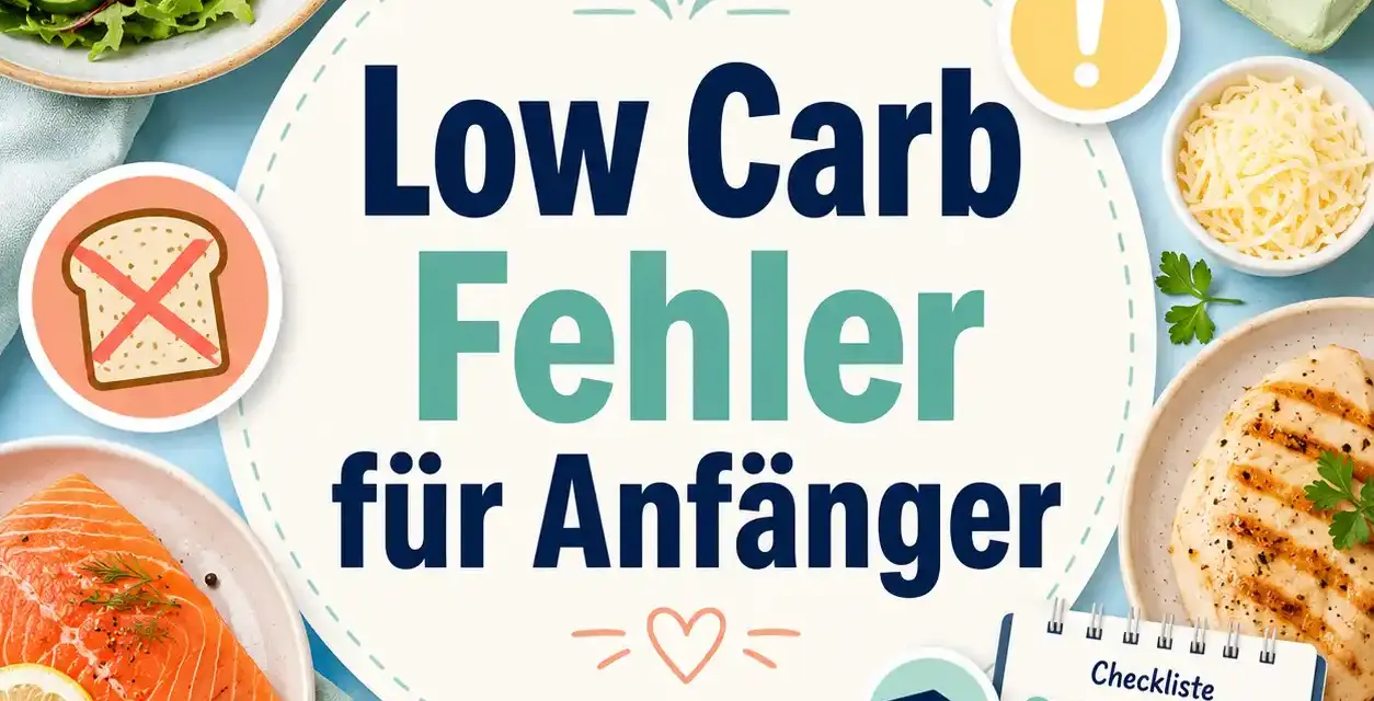 Low Carb Fehler für Anfänger: Diese Stolperfallen solltest du kennen