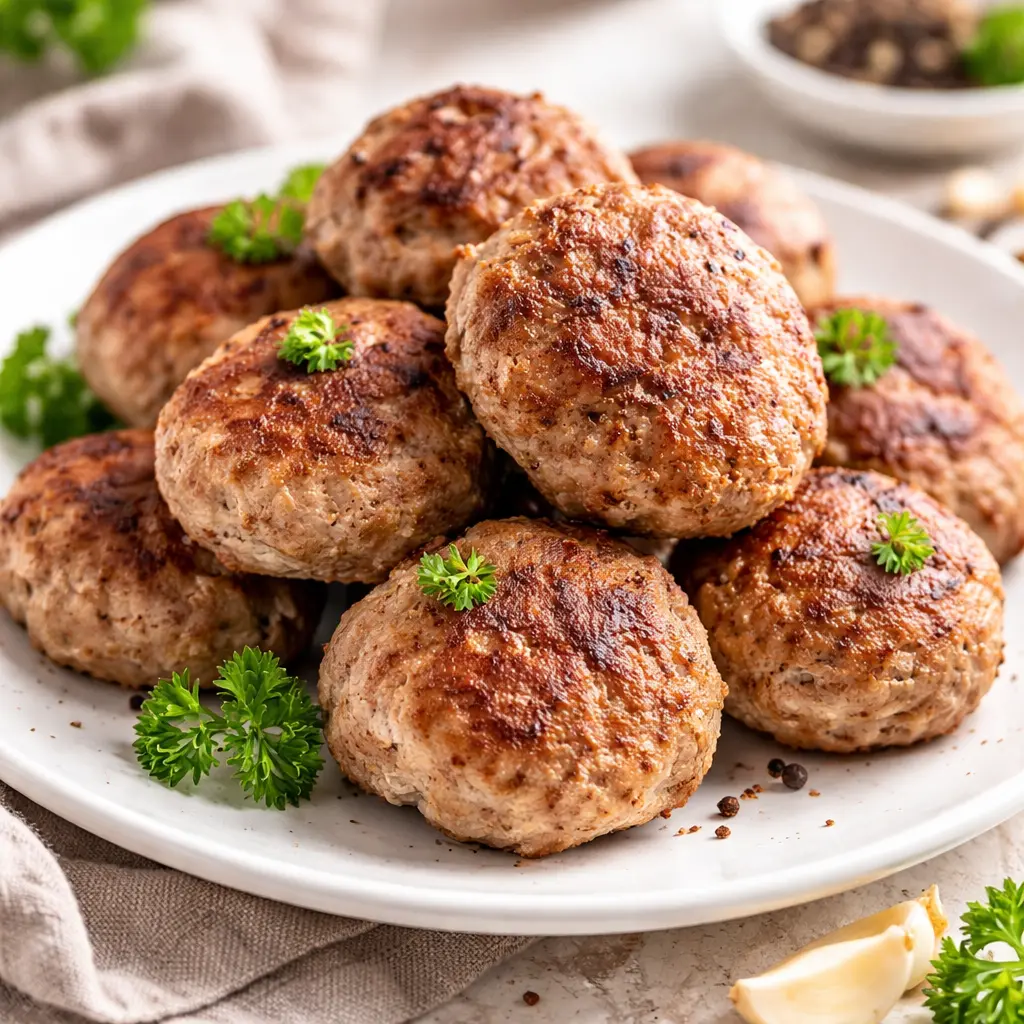 Low Carb Frikadellen Low Carb Frikadellen | Kleine Prise