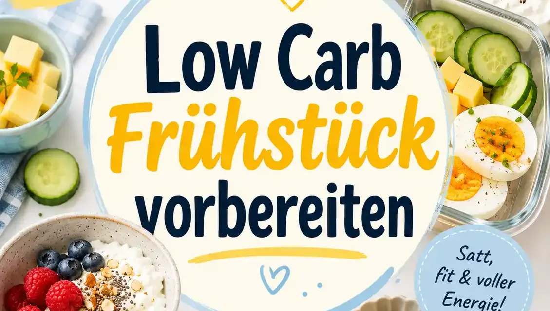 Low Carb Frühstück vorbereiten: einfache Ideen für stressfreie Morgen