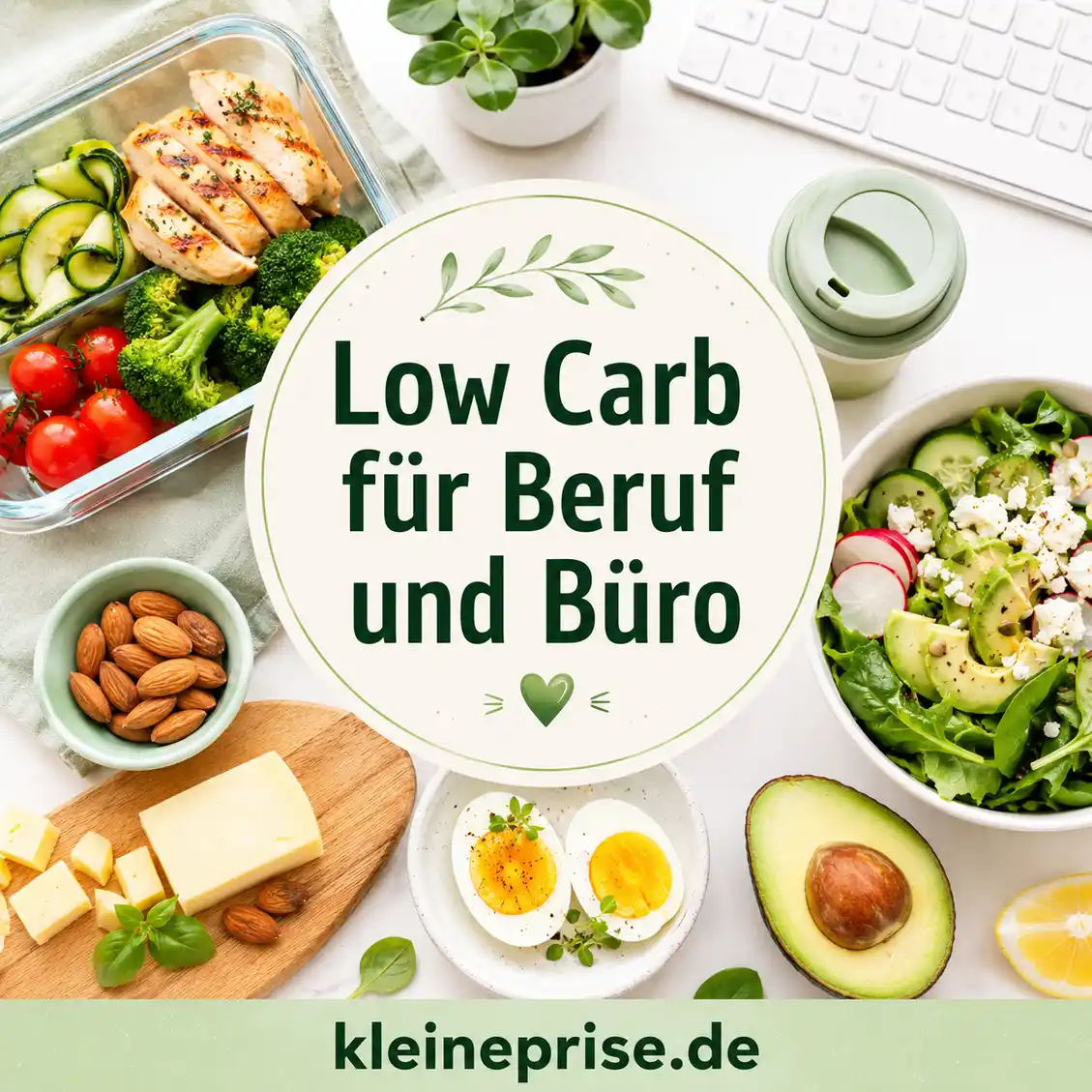 Low Carb für Beruf und Büro: Einfach essen im Arbeitsalltag Low Carb für Beruf und Büro: Einfach essen im Arbeitsalltag | Kleine Prise