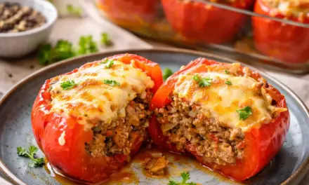 Low Carb Gefüllte Paprikas