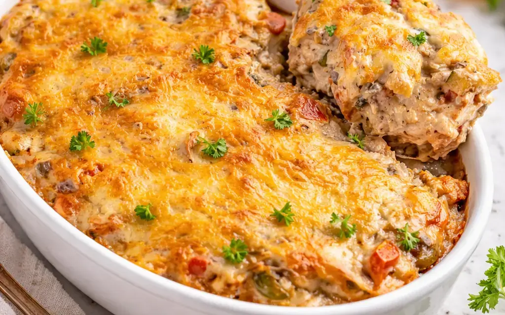 Low Carb Gemüse-Auflauf