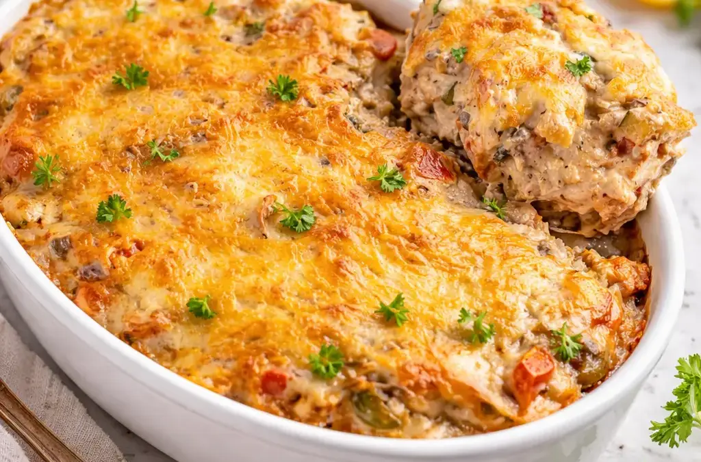 Kürbis Scones backen mit Joghurt Low Carb Gemüse-Auflauf