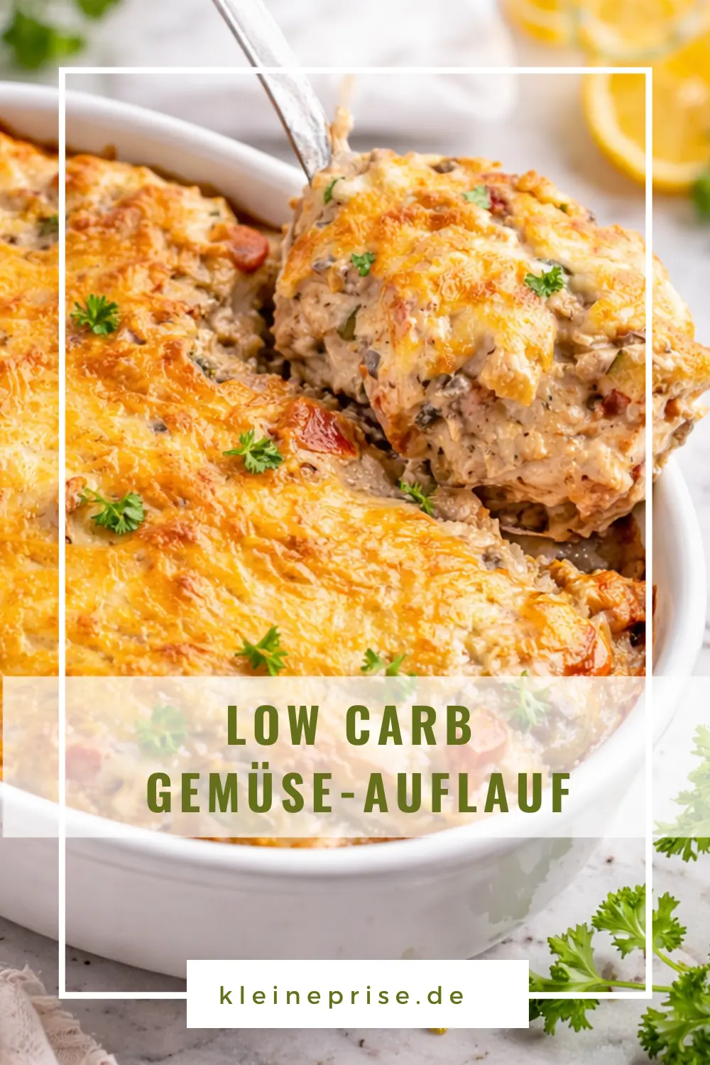 Pinterest: Low Carb Gemüse-Auflauf – Rezept Pinterest: Low Carb Gemüse-Auflauf