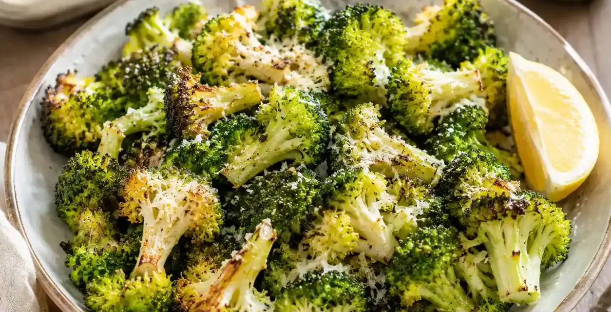 Low Carb Gerösteter Ofen-Brokkoli einfach aus dem Backofen