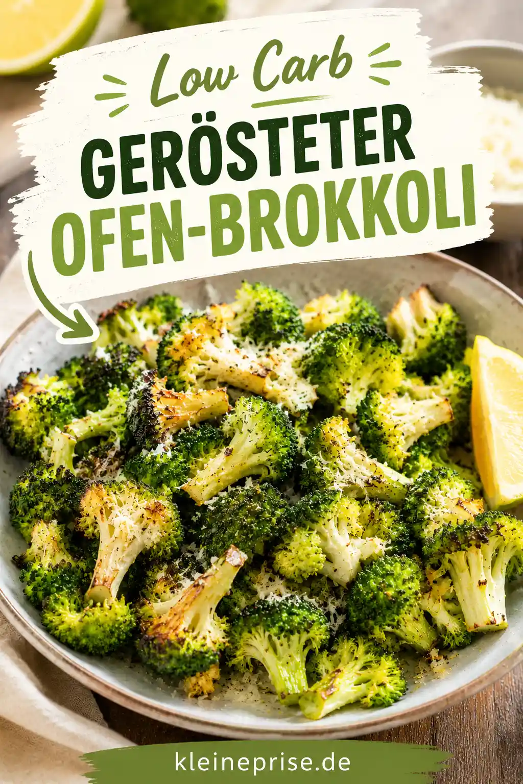 Low Carb Gerösteter Ofen Brokkoli Pinterest Pinterest Bild für Low Carb Gerösteter Ofen Brokkoli aus dem Backofen