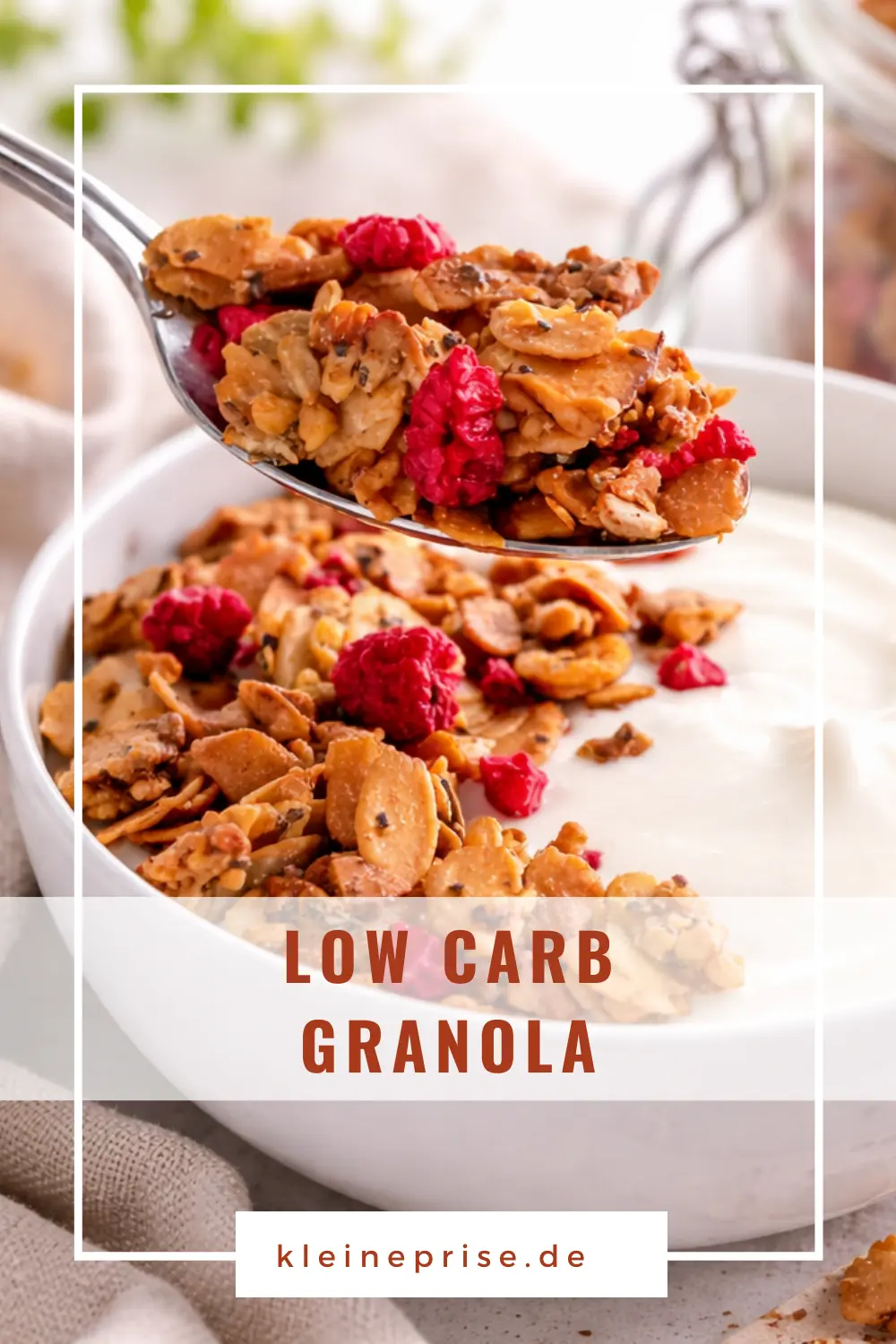 Pinterest: Low Carb Granola – Rezept Pinterest: Low Carb Granola