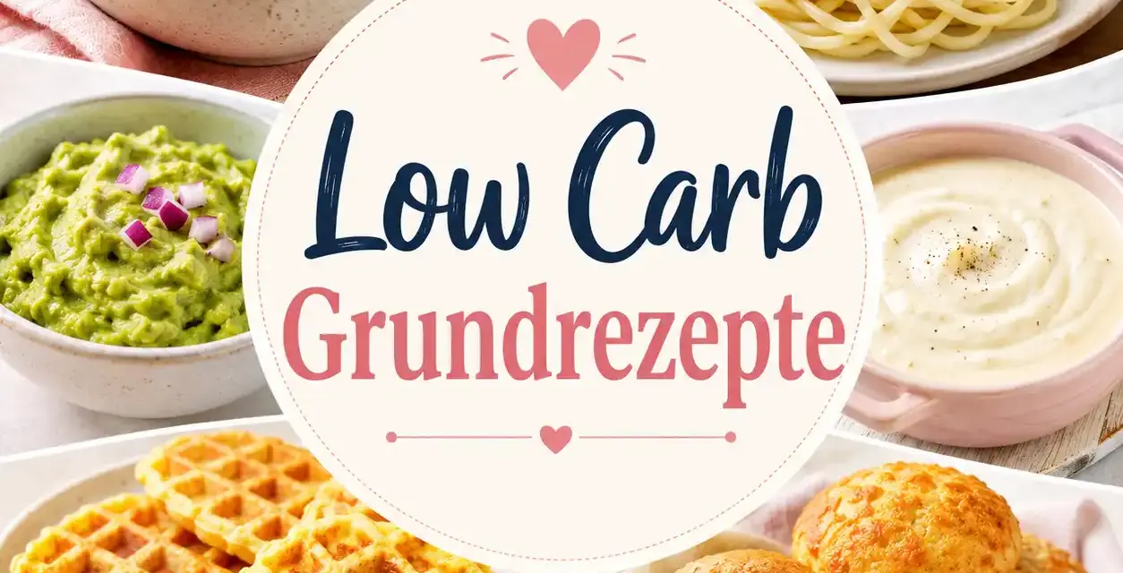 Low Carb Grundrezepte einfach selber machen