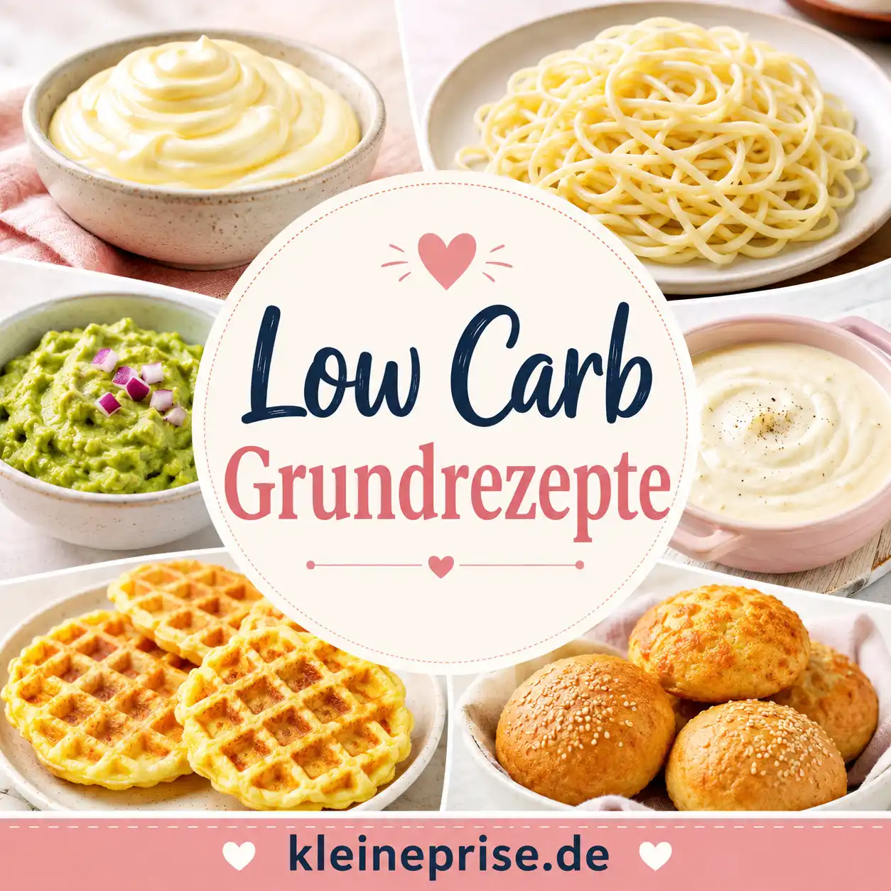 Low Carb Grundrezepte einfach selber machen Low Carb Grundrezepte einfach selber machen | Kleine Prise