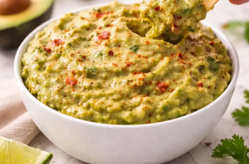 Karamellisierte Kürbiskerne Low Carb Guacamole