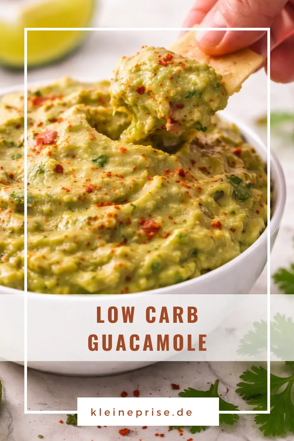 Pinterest: Low Carb Guacamole – Rezept Pinterest: Low Carb Guacamole