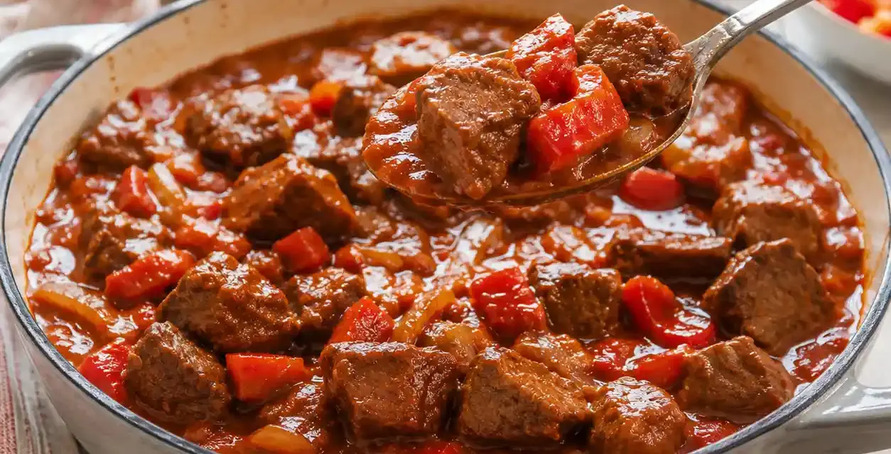 Low Carb Gulasch einfach und deftig gekocht