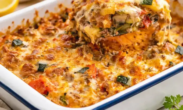 Low Carb Hackfleisch-Gemüse-Auflauf