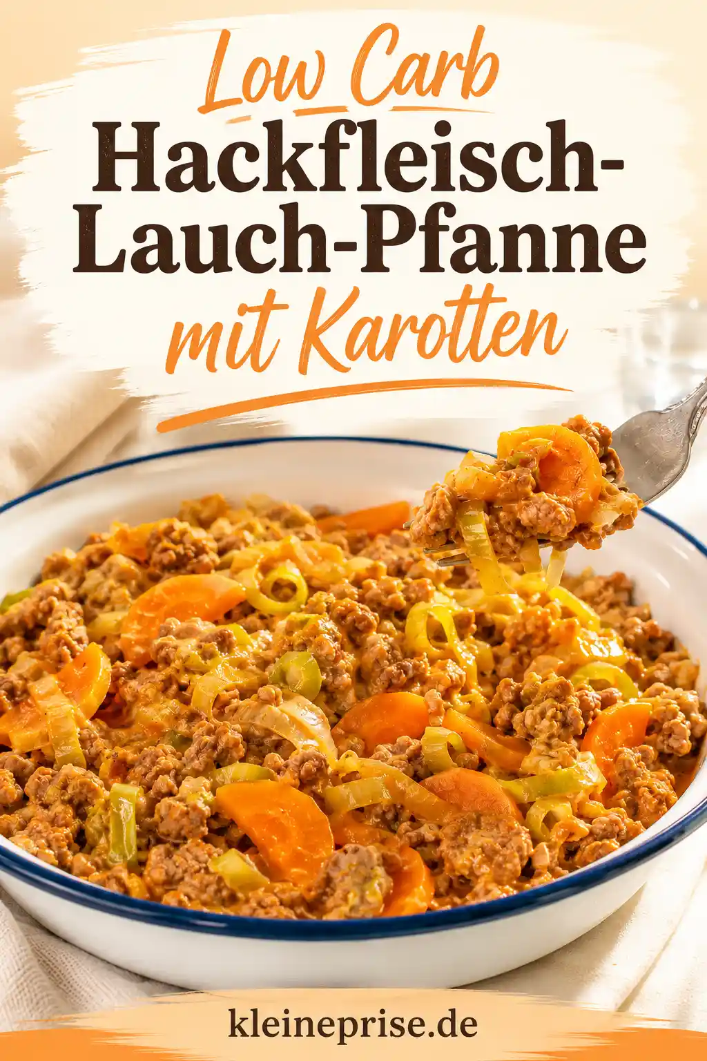 Low Carb Hackfleisch Lauch Pfanne mit Karotten Pinterest Pinterest Grafik für Low Carb Hackfleisch Lauch Pfanne mit Karotten