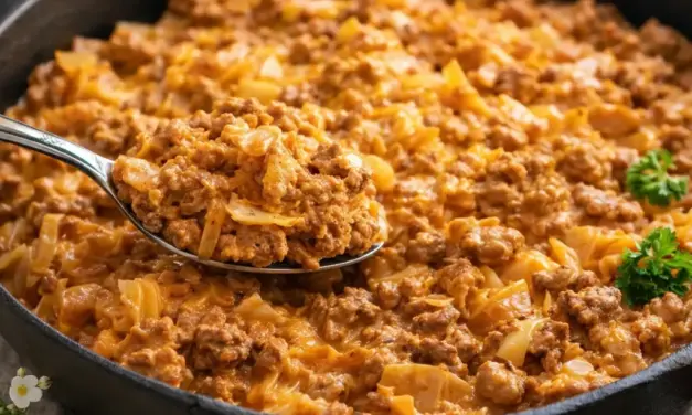 Low Carb Hackfleisch-Weißkohl-Pfanne