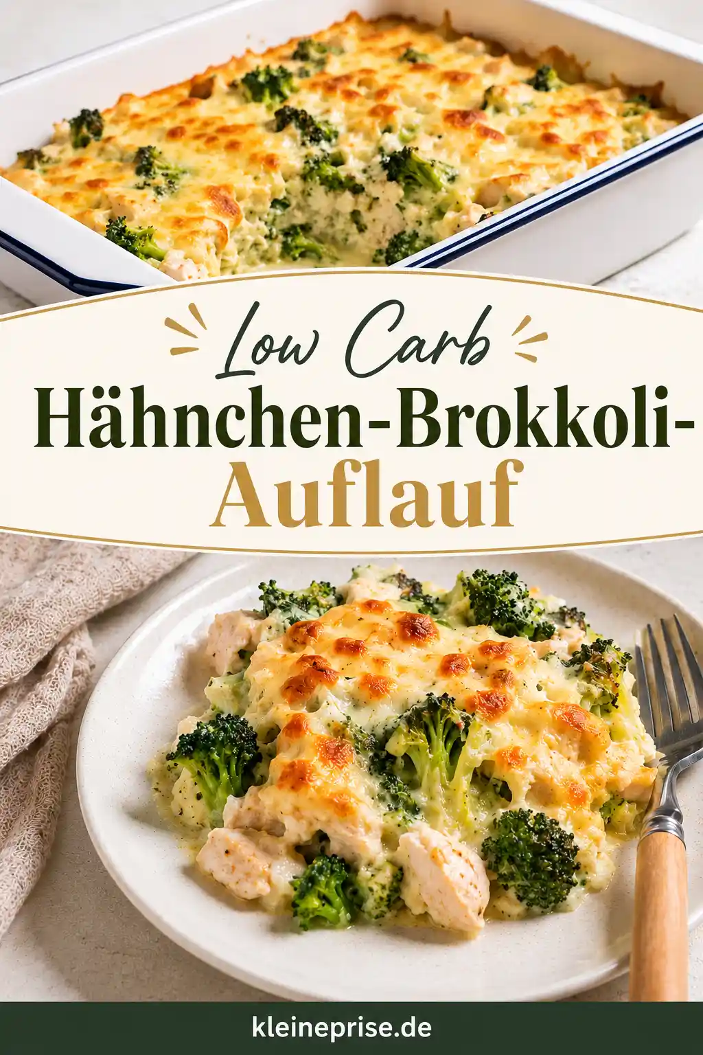Low Carb Hähnchen Brokkoli Auflauf Pinterest Pinterest Grafik für Low Carb Hähnchen Brokkoli Auflauf mit cremigem Hähnchen, Brokkoli und Käse