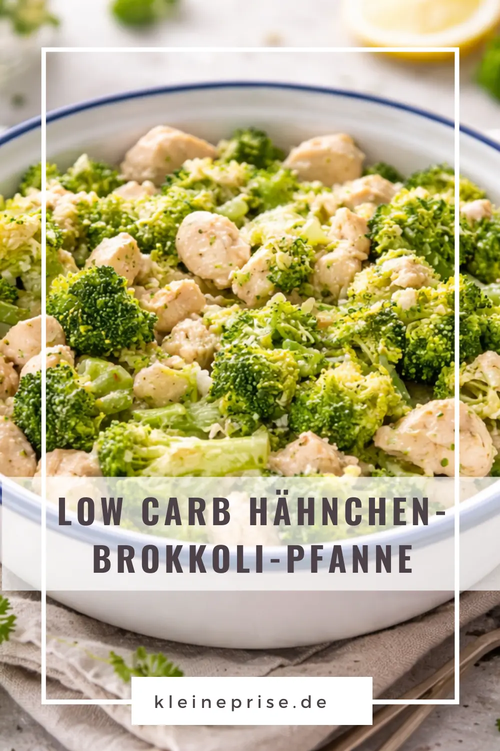 Pinterest: Low Carb Hähnchen-Brokkoli-Pfanne – Rezept Pinterest: Low Carb Hähnchen-Brokkoli-Pfanne