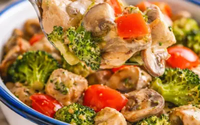 Rezepte Low Carb Hähnchen-Gemüse-Pfanne