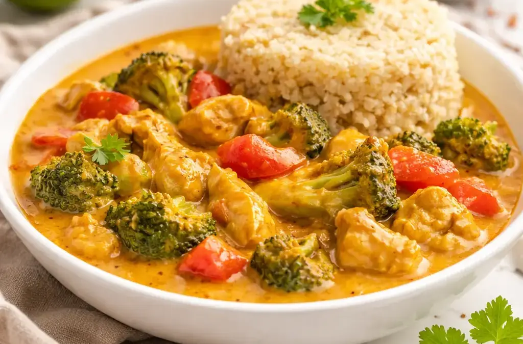 Bayerischer Schweinebraten Low Carb Hähnchen Kokos Curry