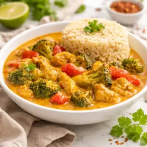 Low Carb Hähnchen Kokos Curry Low Carb Hähnchen Kokos Curry