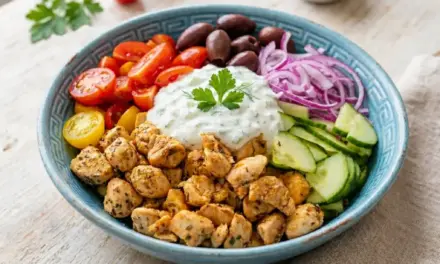 Low Carb Hähnchensalat