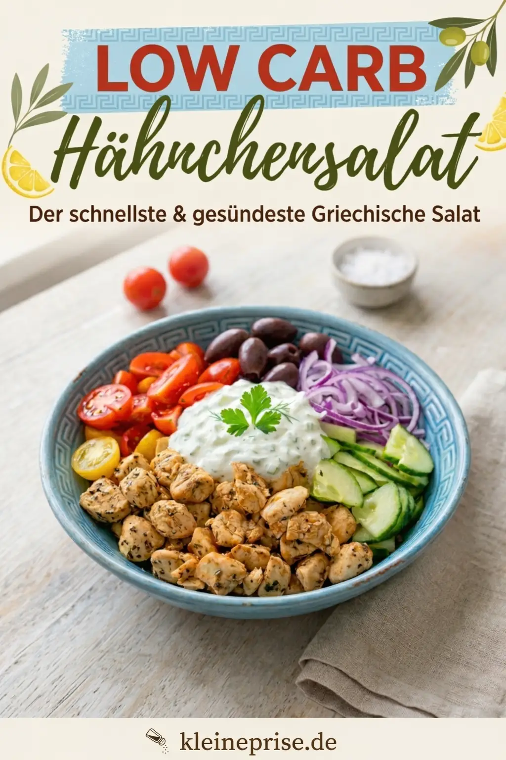 Pinterest: Low Carb Hähnchensalat – Rezept Pinterest: Low Carb Hähnchensalat