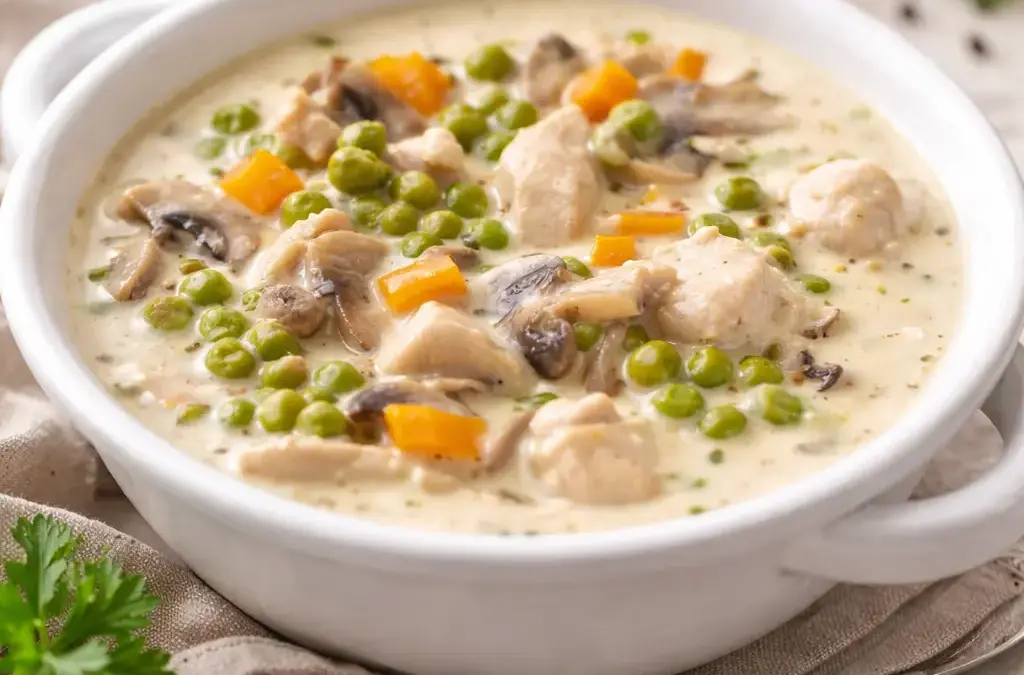 Bremerhavener Fischfrikadellen Low Carb Hühnerfrikassee