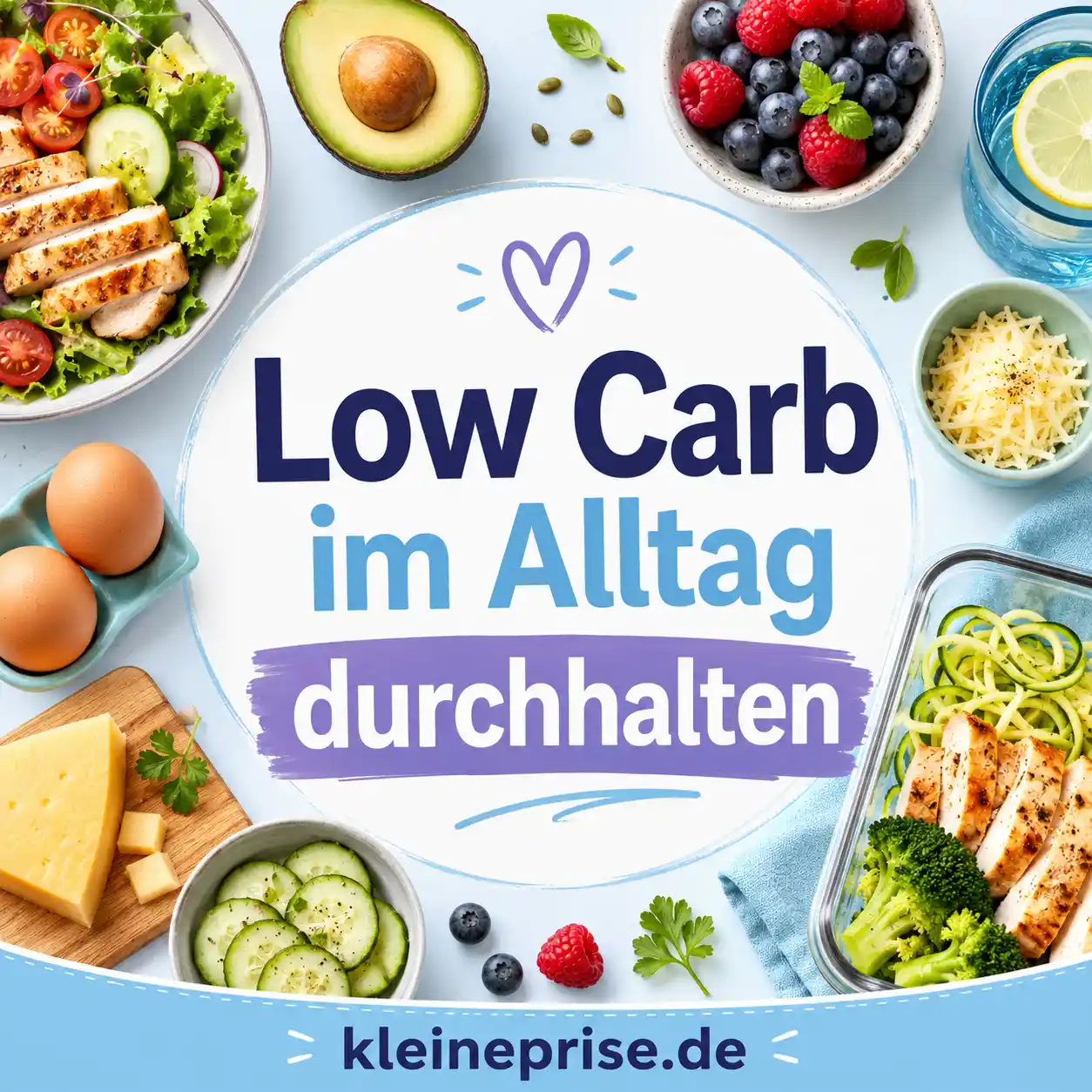 Low Carb im Alltag durchhalten: einfache Tipps, die wirklich helfen Low Carb im Alltag durchhalten: einfache Tipps, die wirklich helfen | Kleine Prise