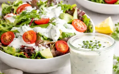 Einfache Rezepte und Spielideen für Kinder Low Carb Joghurt Salatdressing
