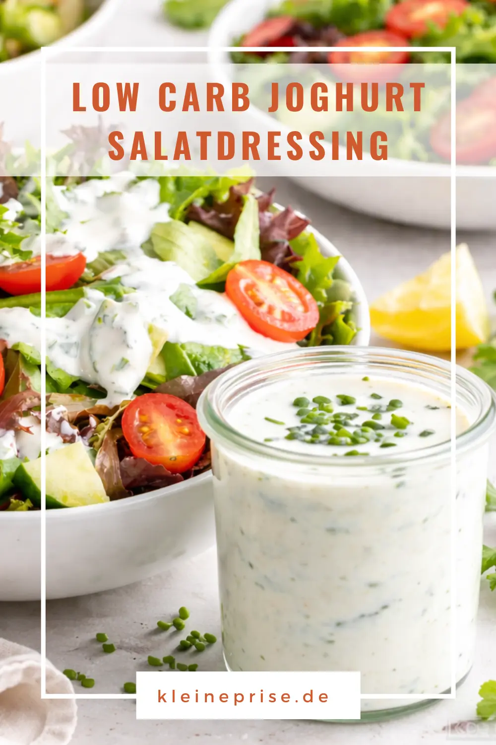 Pinterest: Low Carb Joghurt Salatdressing – Rezept Pinterest: Low Carb Joghurt Salatdressing