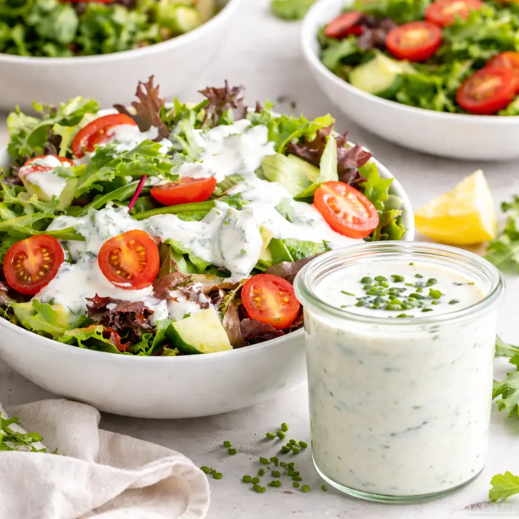 Low Carb Joghurt Salatdressing Low Carb Joghurt Salatdressing | Kleine Prise