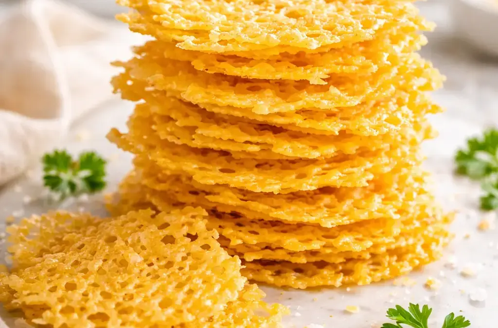 Karamellisierte Kürbiskerne Low Carb Käsechips