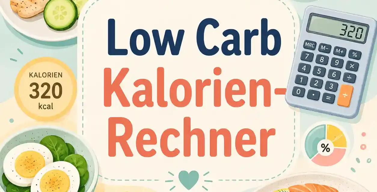 Low Carb Kalorien-Rechner: Tagesbedarf einfach einschätzen