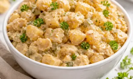 Low Carb Kartoffelsalat – cremiger falscher Salat