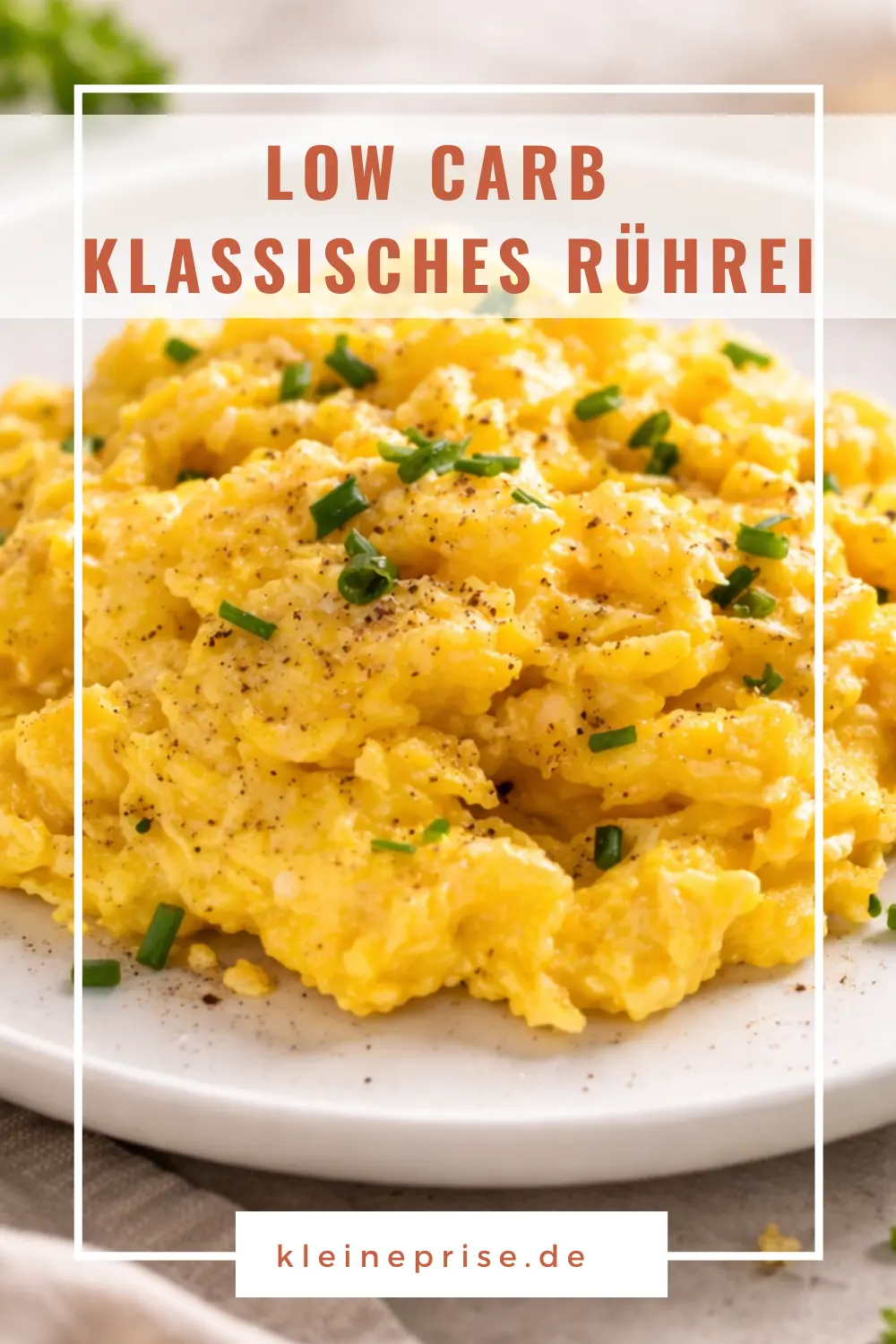 Pinterest: Low Carb Klassisches Rührei – Rezept Pinterest: Low Carb Klassisches Rührei