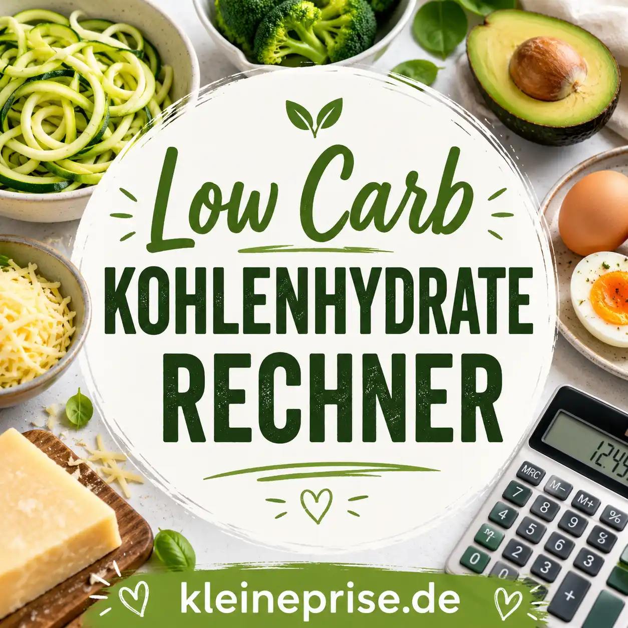 Low Carb Kohlenhydrate Rechner Low Carb Kohlenhydrate Rechner | Kleine Prise