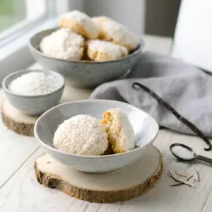 Low Carb Kokoskekse Low Carb Kokoskekse