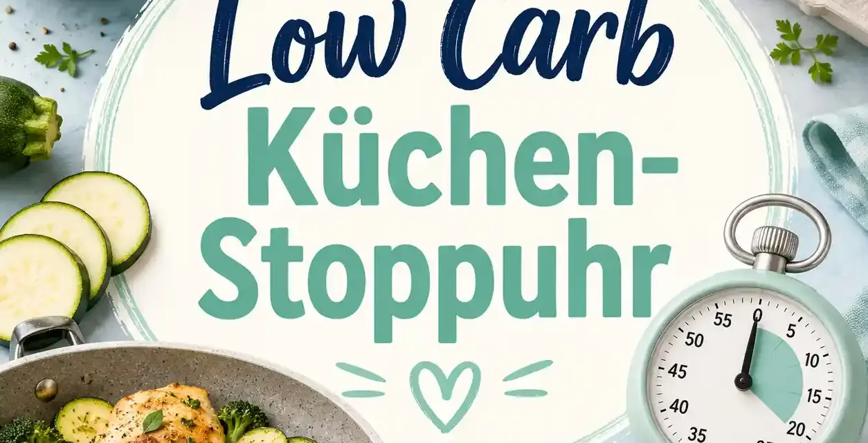 Low Carb Küchen-Stoppuhr: Timer für Eier, Gemüse, Pfanne und Ofen
