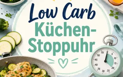 Einfache Rezepte und Spielideen für Kinder Low Carb Küchen-Stoppuhr: Timer für Eier, Gemüse, Pfanne und Ofen