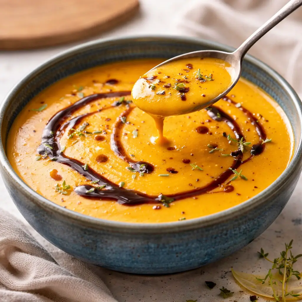 Low Carb Kürbissuppe mit Kokosmilch Low Carb Kürbissuppe mit Kokosmilch | Kleine Prise