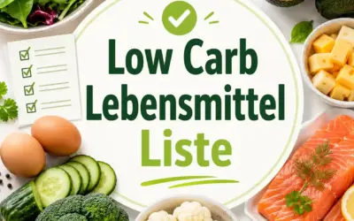 Low Carb Wissen: Einfach erklärt für Anfänger Low Carb Lebensmittel Liste: Was du essen kannst und was du besser ersetzt