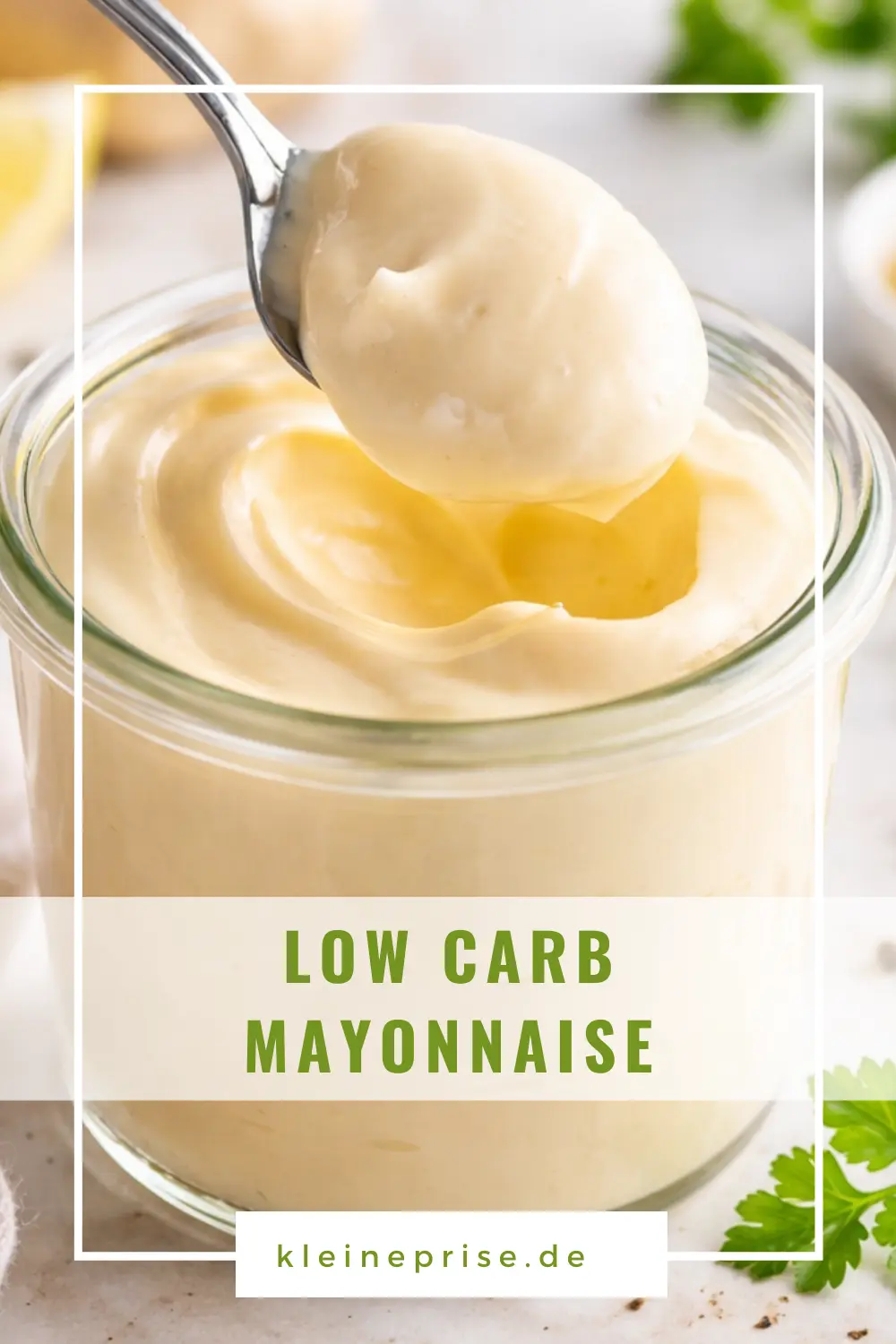 Pinterest: Low Carb Mayonnaise – Rezept Pinterest: Low Carb Mayonnaise