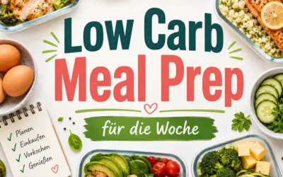 Low Carb ohne Spezialprodukte: Einfach mit normalen Lebensmitteln Low Carb Meal Prep: Einfach vorkochen für die Woche