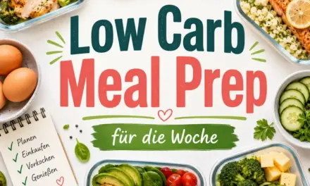 Low Carb Meal Prep: Einfach vorkochen für die Woche