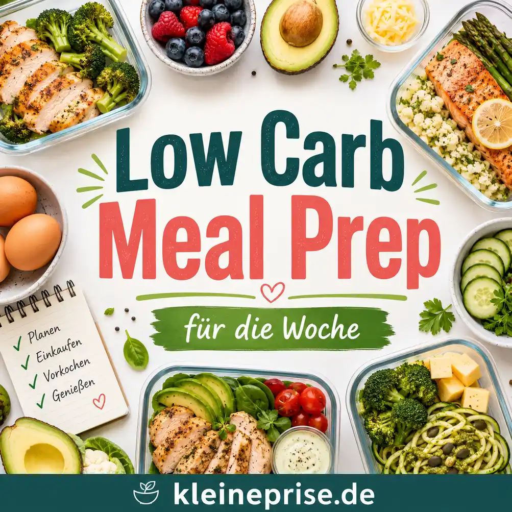 Low Carb Meal Prep: Einfach vorkochen für die Woche Low Carb Meal Prep: Einfach vorkochen für die Woche | Kleine Prise