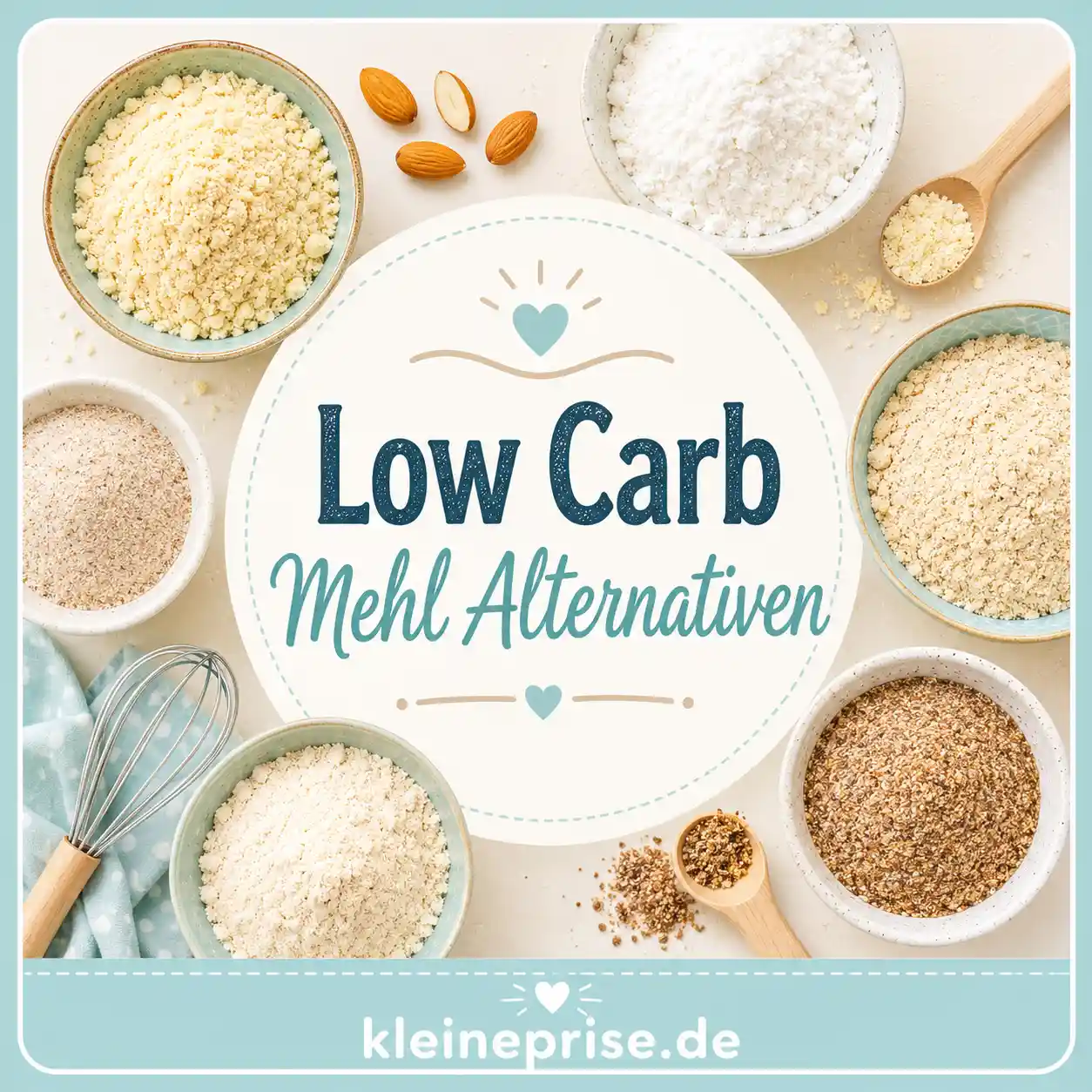 Low Carb Mehl Alternativen: Welches Mehl passt wofür? Low Carb Mehl Alternativen: Welches Mehl passt wofür? | Kleine Prise