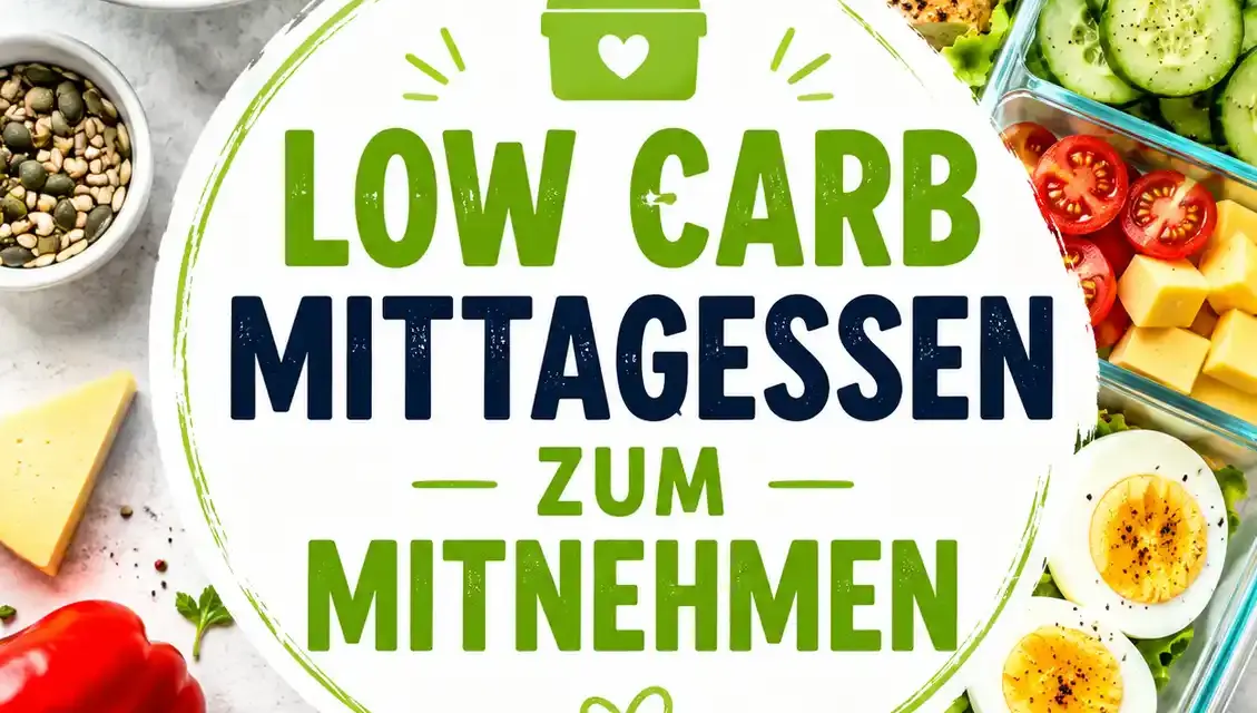 Low Carb Mittagessen zum Mitnehmen: Einfache Ideen für unterwegs