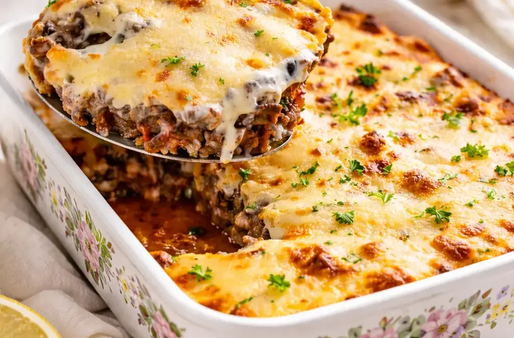 Klassischer Rinderbraten im Backofen – einfaches Rezept Low Carb Moussaka