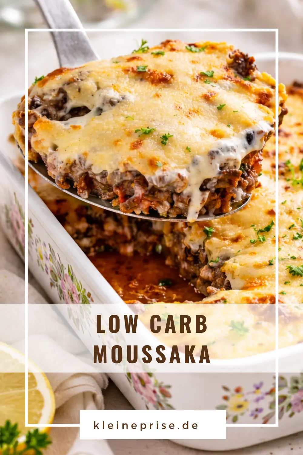 Pinterest: Low Carb Moussaka – Rezept Pinterest: Low Carb Moussaka