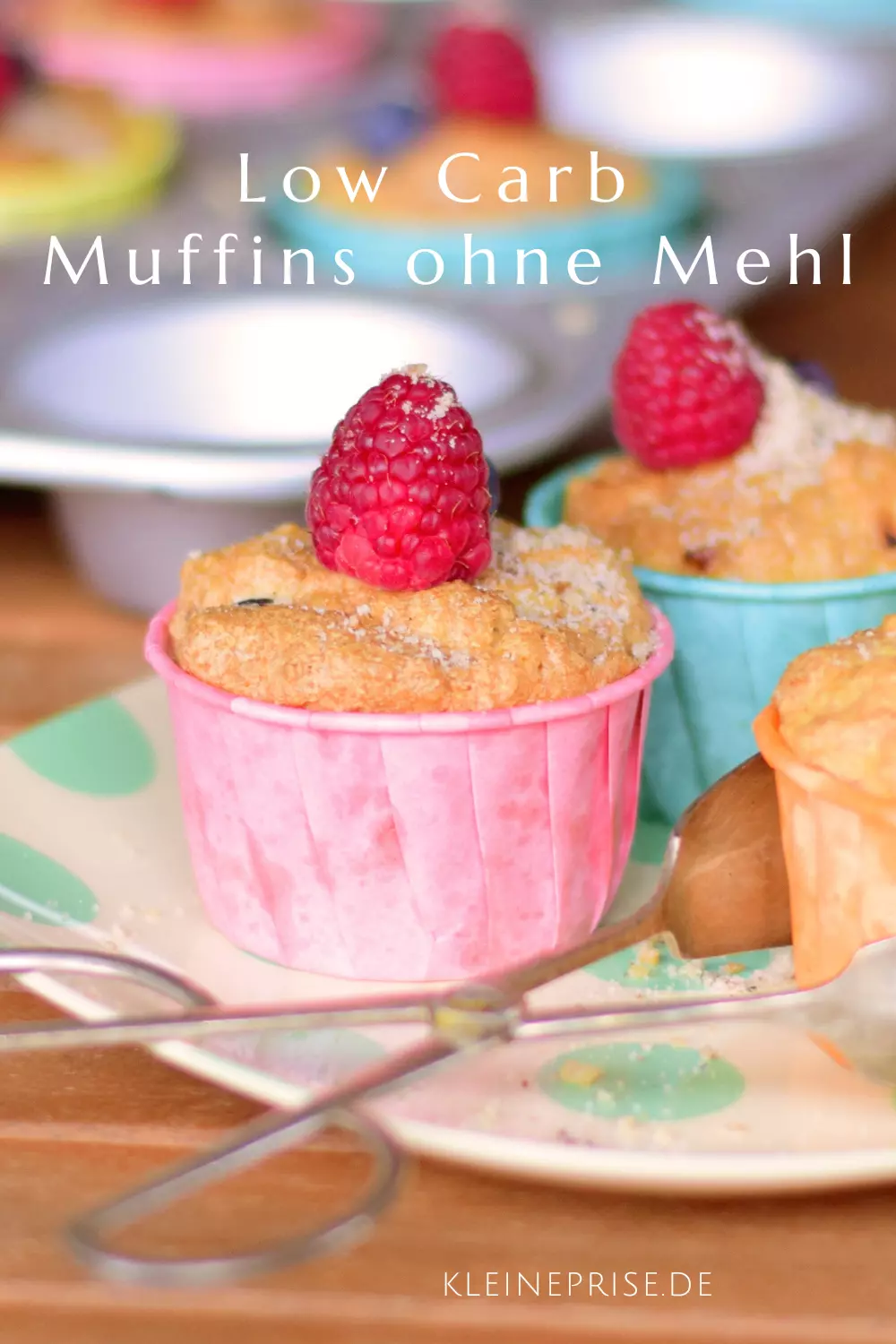 Pin es bei Pinterest: Low Carb Muffins ohne Mehl
